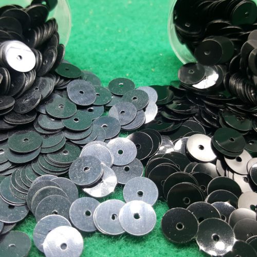 PAILLETTES PIATTA FORO CENTRALE mm 8