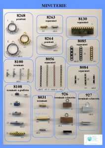 minuterie metalliche per bigiotteria e bricolage