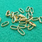 ANELLINI OVALI METALLO