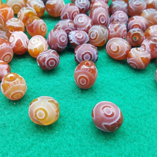 Perle In Vetro "half Silver Plated", "light Steel Blue" - 6x5mm - Foto 5