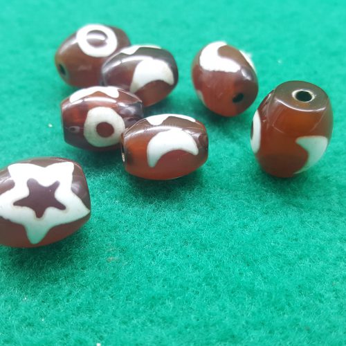 perle in pasta di vetro STELLE