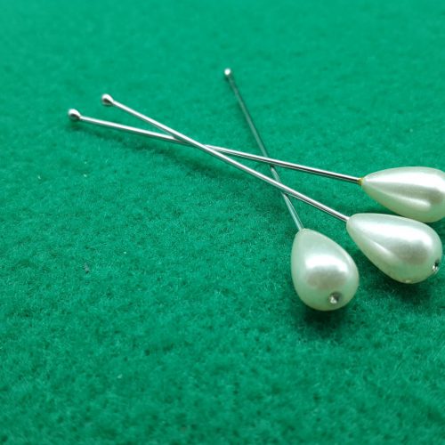 SPILLONE salvamaglia GOCCIA CON STRASS