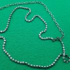 cintura o collana in catena strass