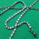 cintura o collana in catena strass