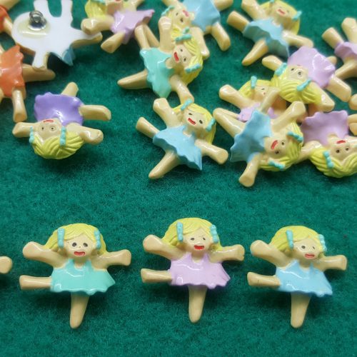 bottoni per bambini ballerina