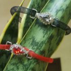 bracciale strass con chiusura magnetica