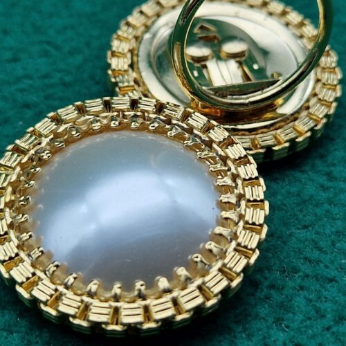 ferma foular con perla catena