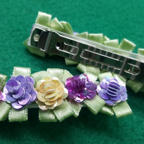 FERMAGLIO PER CAPELLI paillettes