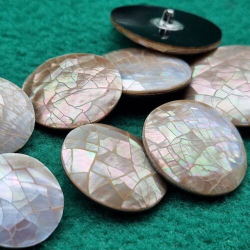 bottoni madreperla effetto craquelè