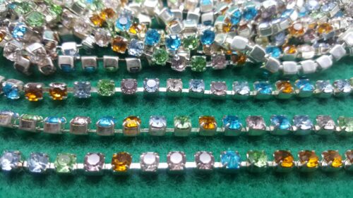 CATENA STRASS MULTICOLORE