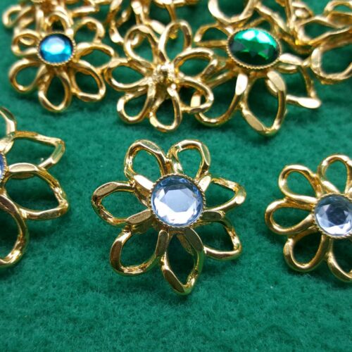 bottone dorato stella