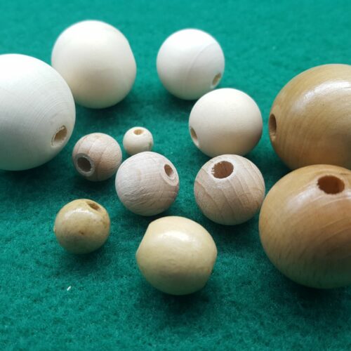 perle legno naturale