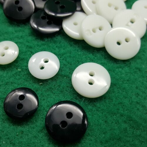 BOTTONE NYLON DUE FORI