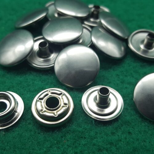BOTTONI automatici a PRESSIONE inox