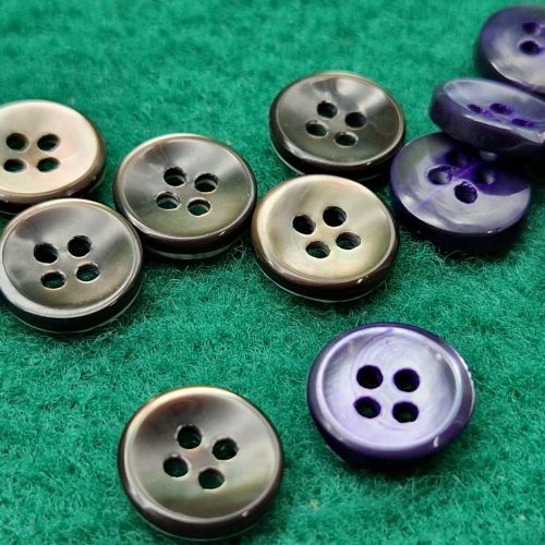 bottone madreperla colorato