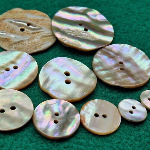 bottoni madreperla goldfish 2 fori