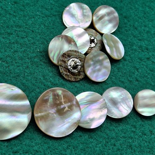 bottoni madreperla GOLDFISH