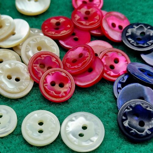 bottoni madreperla fresati