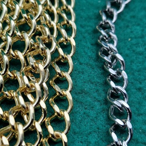 catena bigiotteria diamantata mm 7