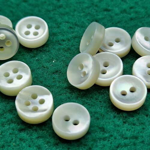 bottone madreperla spessorato