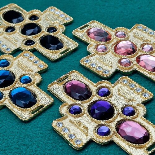 decorazione croce barocca