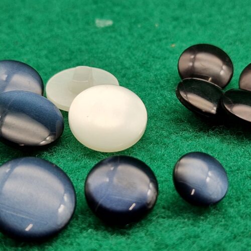 bottoni poliestere perlato