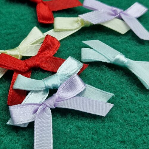 fiocchi in raso cm 0.5