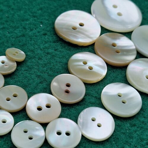 bottoni madreperla TROCAS piatti