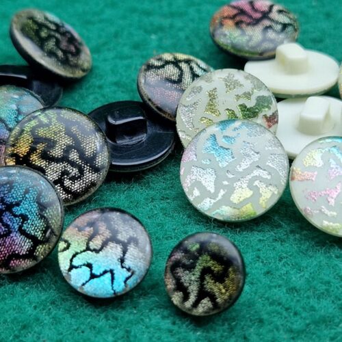 bottoni olografi con gambo