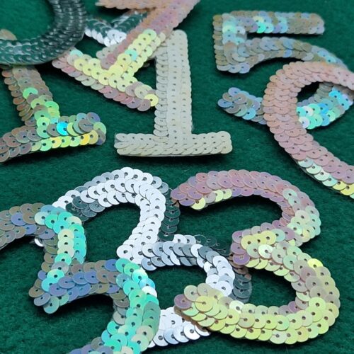 applicazioni numeri paillettes