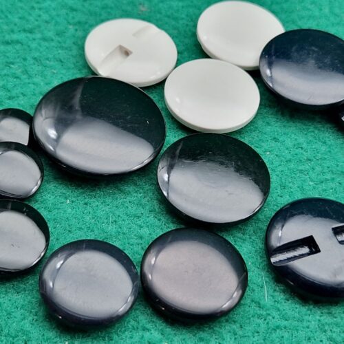 bottoni acrilici foro canale