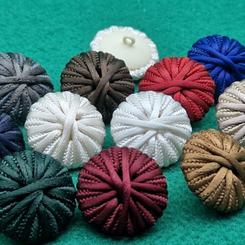 Bottoni passamaneria intrecci colorati