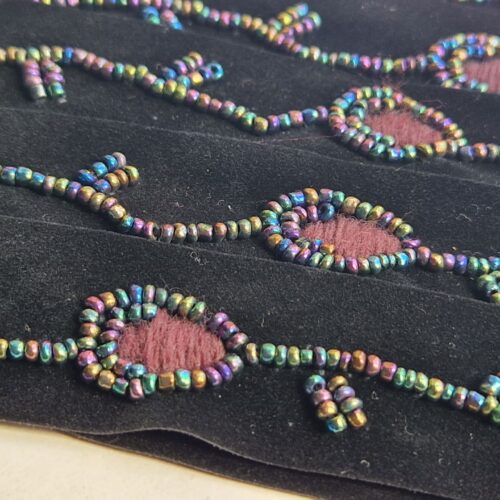 passamaneria in velluto bacche