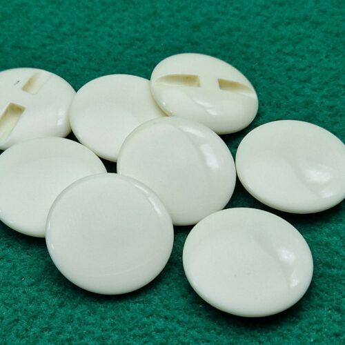 bottoni poliestere foro canale