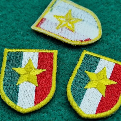 scudetto tricolore termoadesivo