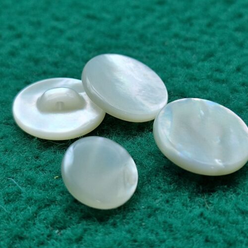 bottoni madreperla tondo con gambo