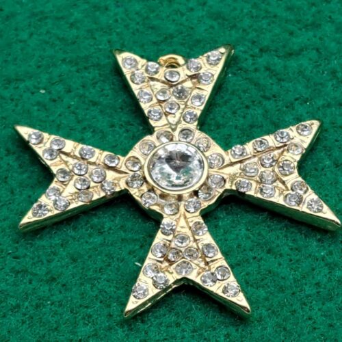 ciondolo croce celtica strass