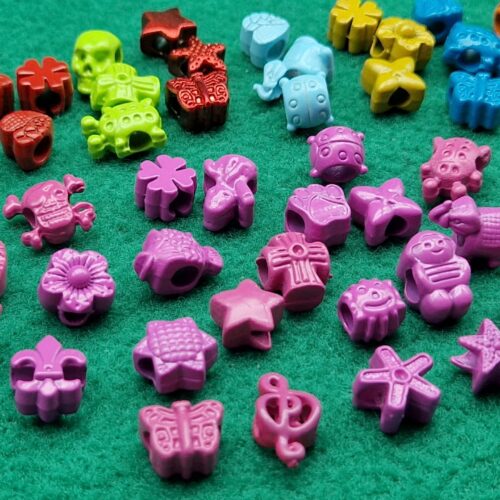 charms metallo verniciato