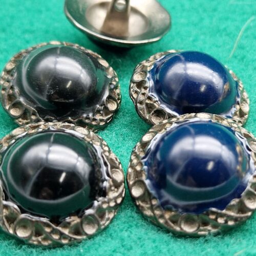 bottoni metallo ossido smaltati