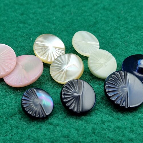 bottoni madreperla raggi