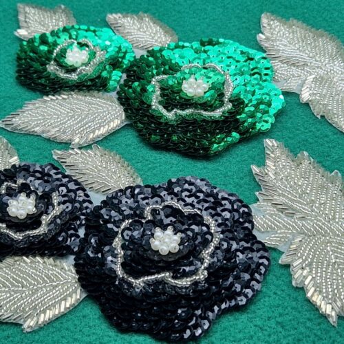 applicazione per abiti fiori