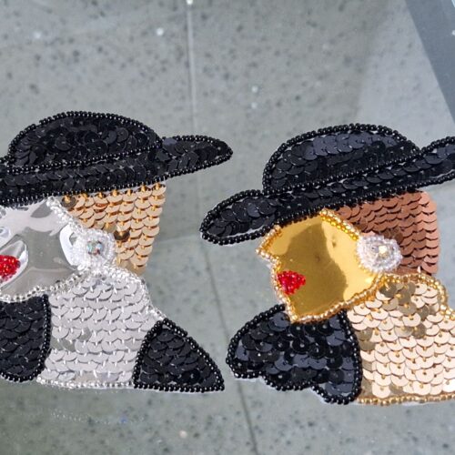 applicazione per abiti viso di donna