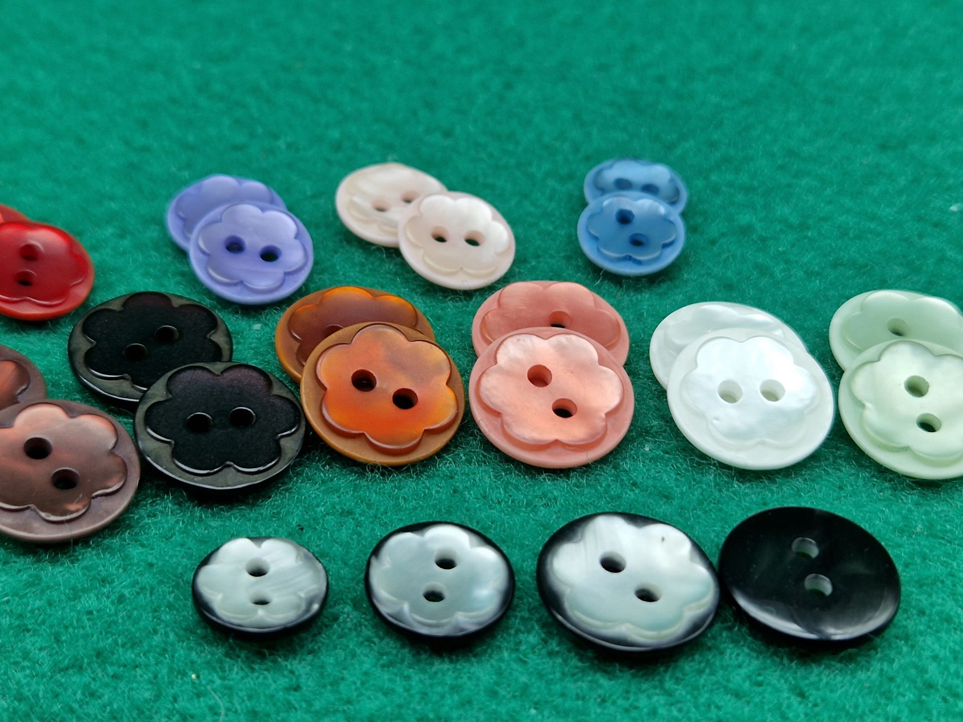 30 Set Bottoni Automatici A Fiore - In Metallo, Vintage, Per Cucito Fai Da Te, Borse, Vestiti, Jeans