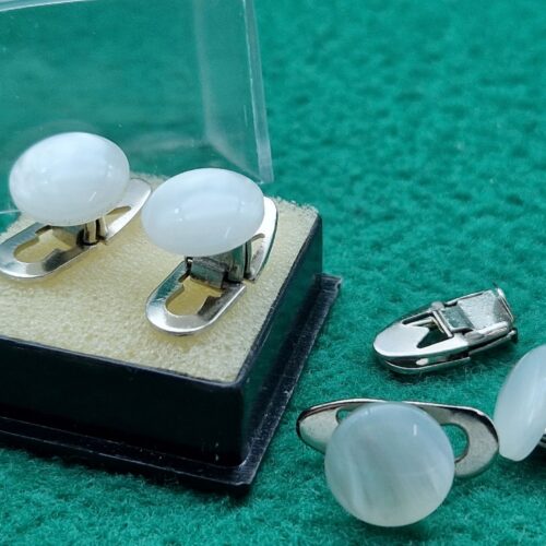 bottoni gemelli poliestere