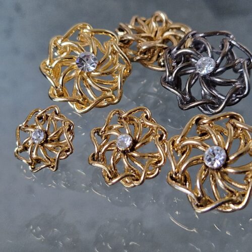 bottoni strass girandola