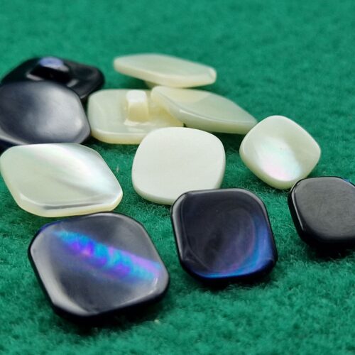 bottoni madreperla quadrato gambo