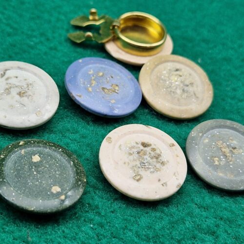 copribottoni giltter