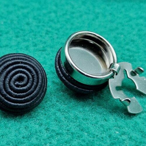 copribottone smoking passamaneria