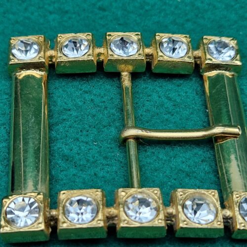 QUARKZMAN 10 Fibbie Scorrevoli Nere Con Cristalli E Strass Per Nastri - Fermaglio In Metallo Per Sciarpe, Abbigliamento E Decorazioni Artigianali - Eleganza Fai Da Te