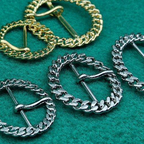 fibbia in ottone catena